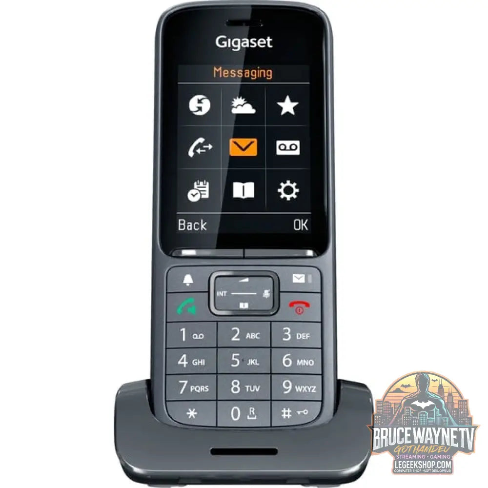 Gigaset PRO SL800H, VoIP-Telefon (anthrazit) - Gigaset - vue 2