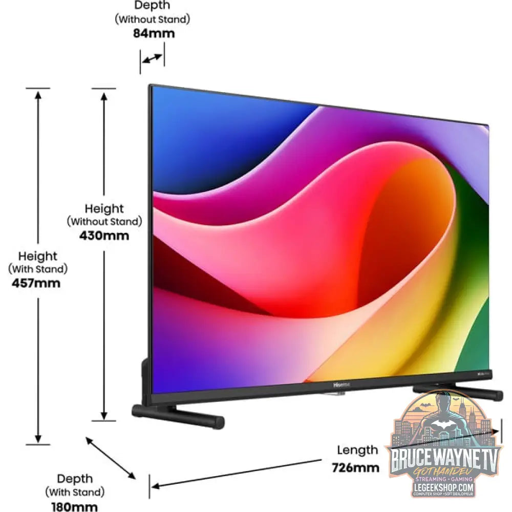 Hisense 32A5Q, QLED-Fernseher - Hisense - vue 7