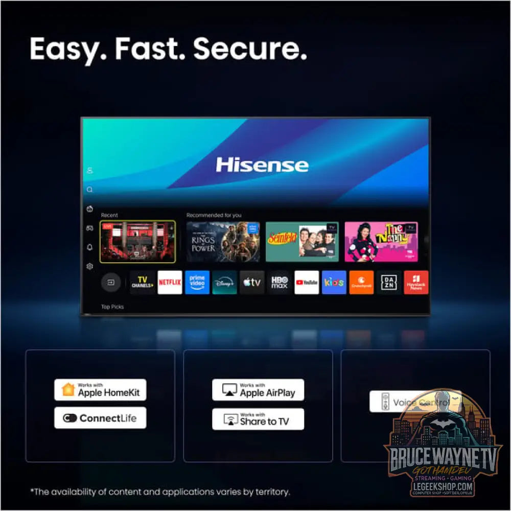Hisense 43E7S PRO Hi-QLED-Fernseher - Hisense - vue 11