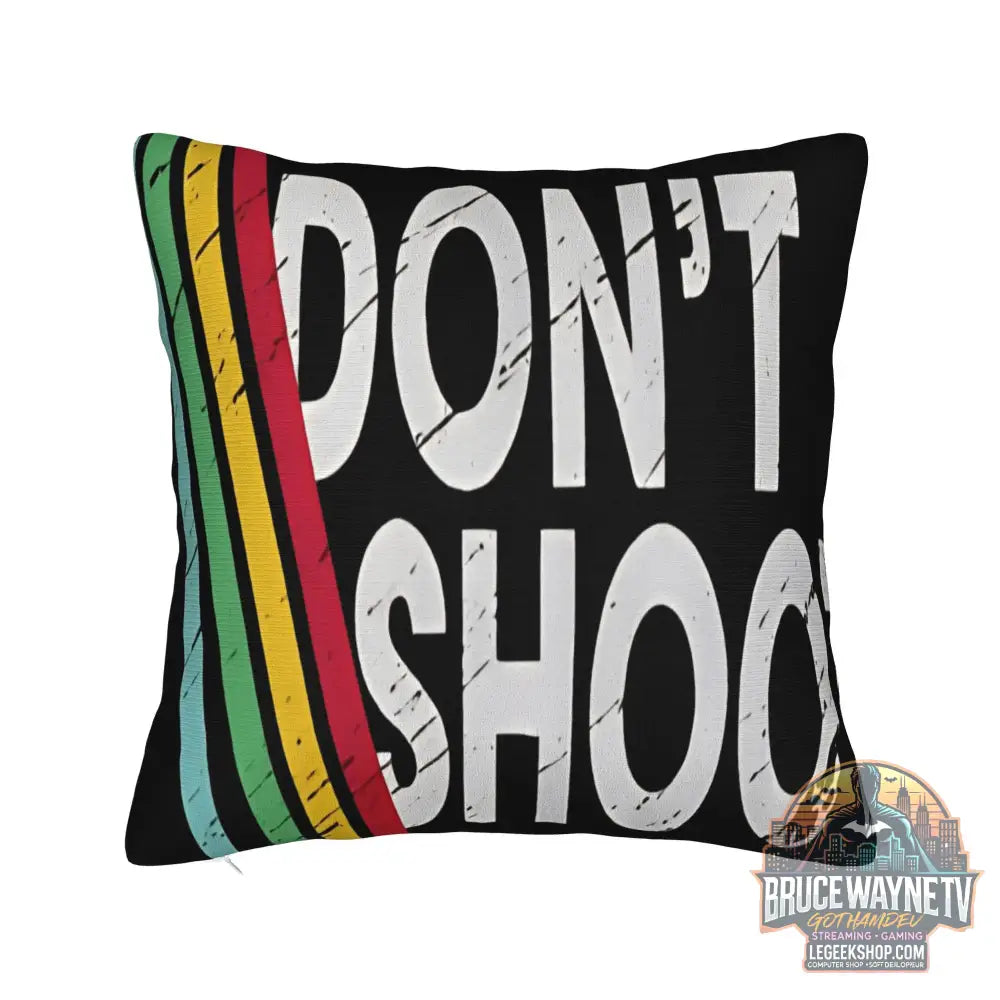 Housse de Coussin Arc Raiders ’Dude I Said Friendly’ - Déco Gaming Humour - 10 / 50*50 centimètres - Housses de Coussin