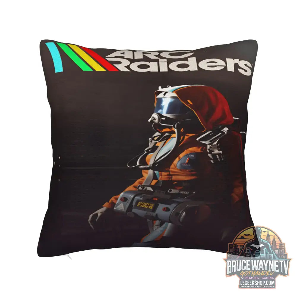 Housse de Coussin Arc Raiders ’Dude I Said Friendly’ - Déco Gaming Humour - 4 / 300*300mm - Housses de Coussin &