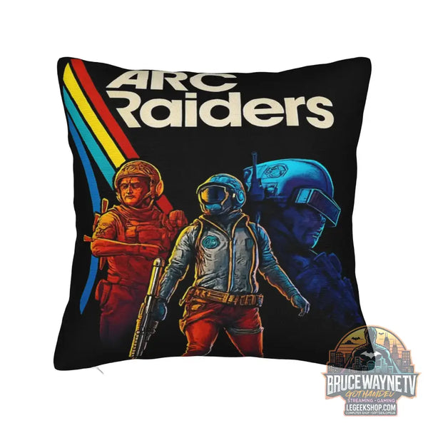 Housse de Coussin Arc Raiders Rétro Déco Canapé Chambre - 1 / 450*450mm - Housse de Coussin