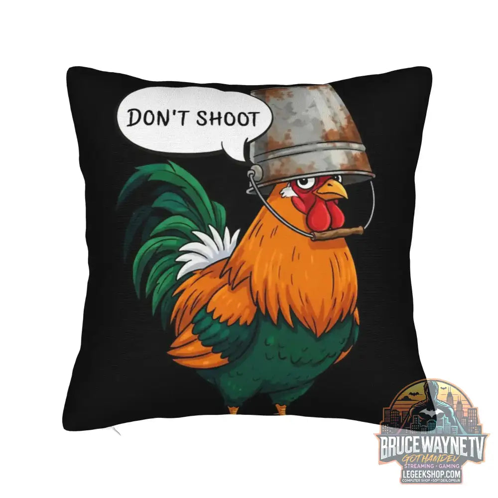 Housse de Coussin Arc Raiders Rétro Déco Canapé Chambre - 12 / 450*450mm - Housse de Coussin