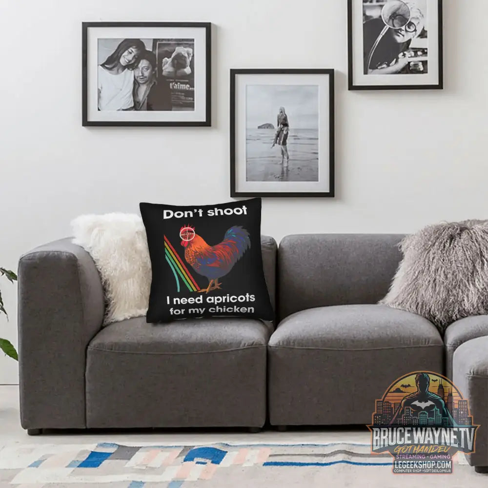 Housse de Coussin Arc Raiders Vintage Humour Déco Canapé Chambre - Housse de Coussin