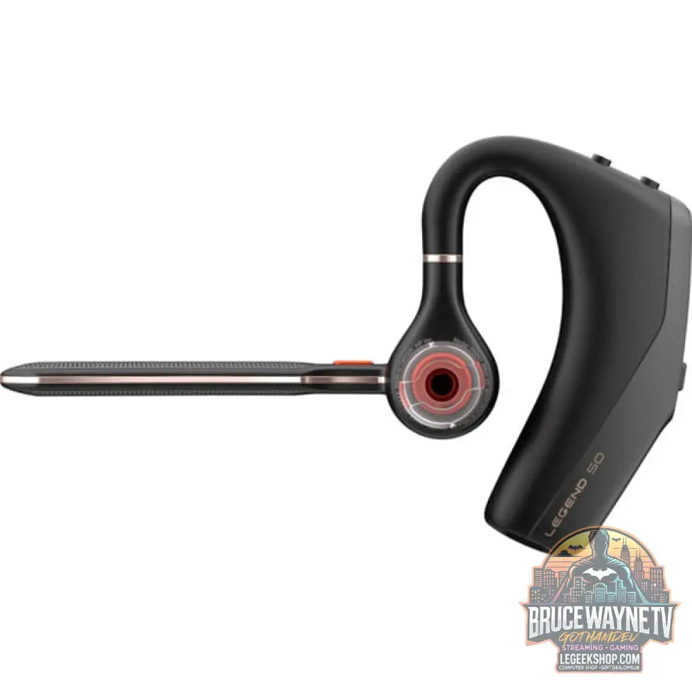 HP POLY Voyager Legend 50-M UC M Teams, Headset noir, Bluetooth Core 5.4 - HP - vue 3