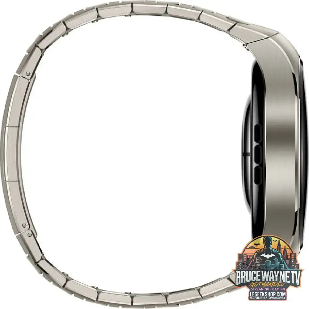Huawei Watch 5 46mm (Rates-L29M), Smartwatch silber, Titan-Armband, Gehäuse aus Titanium - Huawei - vue 5