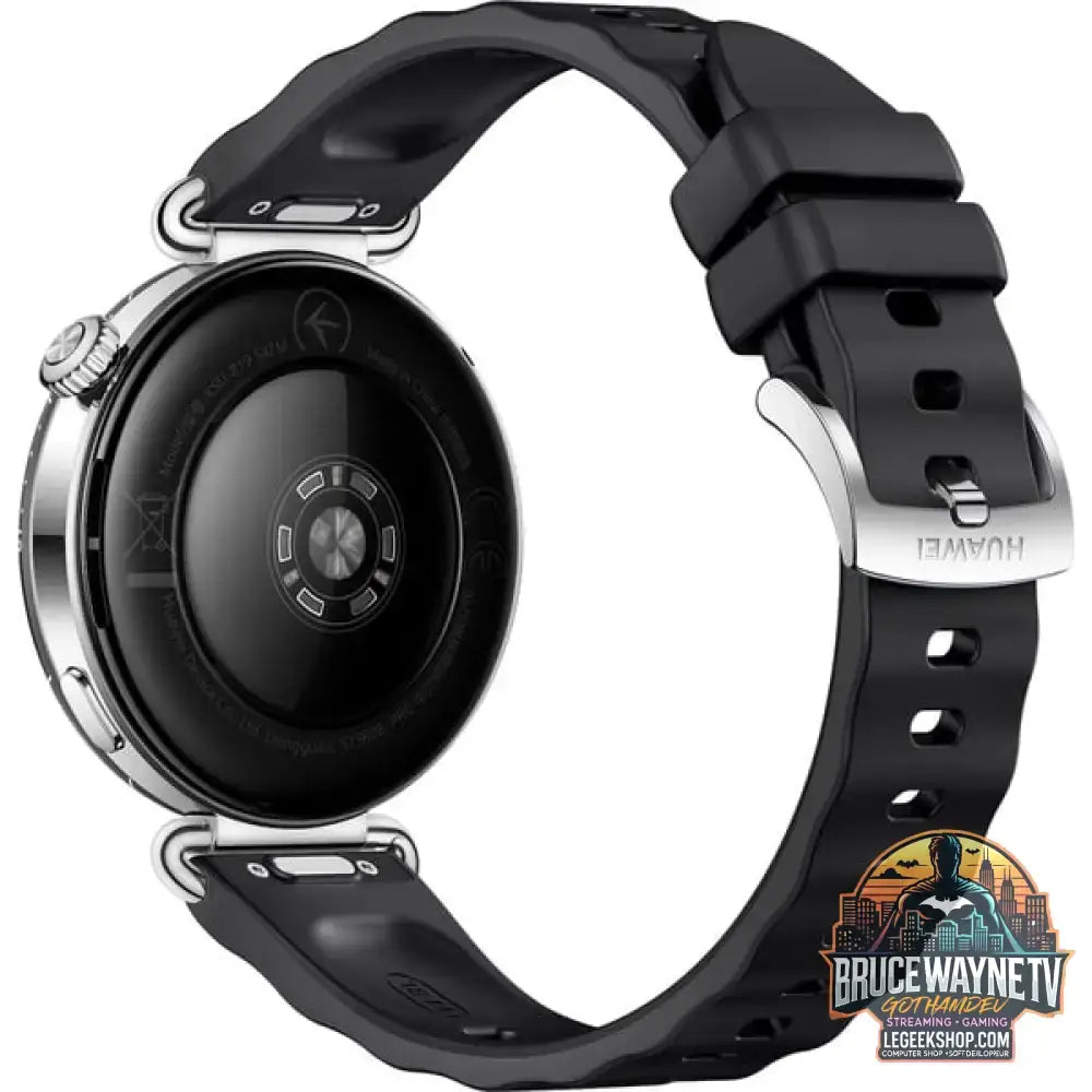 Huawei Watch GT 6 41mm (Konsu-B19F), Smartwatch schwarz, schwarzes Fluorelastomerarmband - Huawei - vue 5