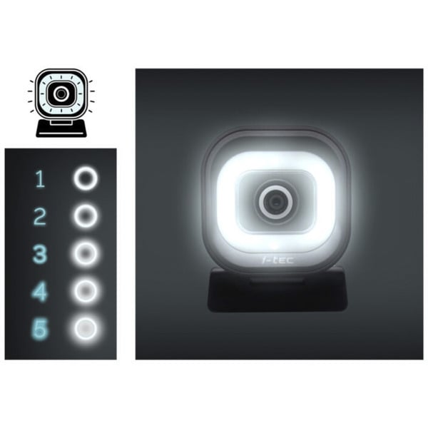 i-tec SOLOMON 700 STREAM 4K, webcam - i-tec - vue 7