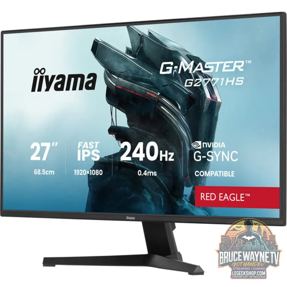 iiyama G-Master G2771HS-B1 Red Eagle 27" Full HD IPS 240 Hz - iiyama - vue 3