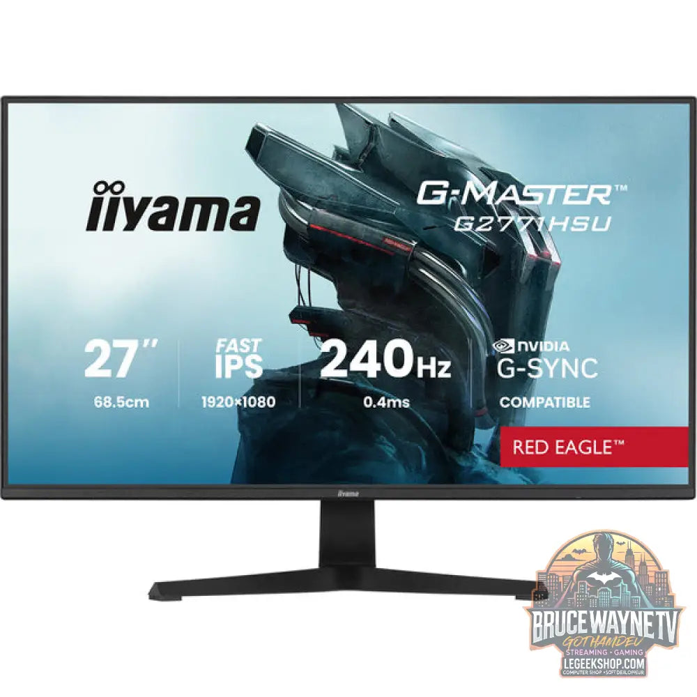 iiyama G-Master G2771HSU-B1 Red Eagle 27" Full HD IPS 240 Hz - iiyama - vue 2
