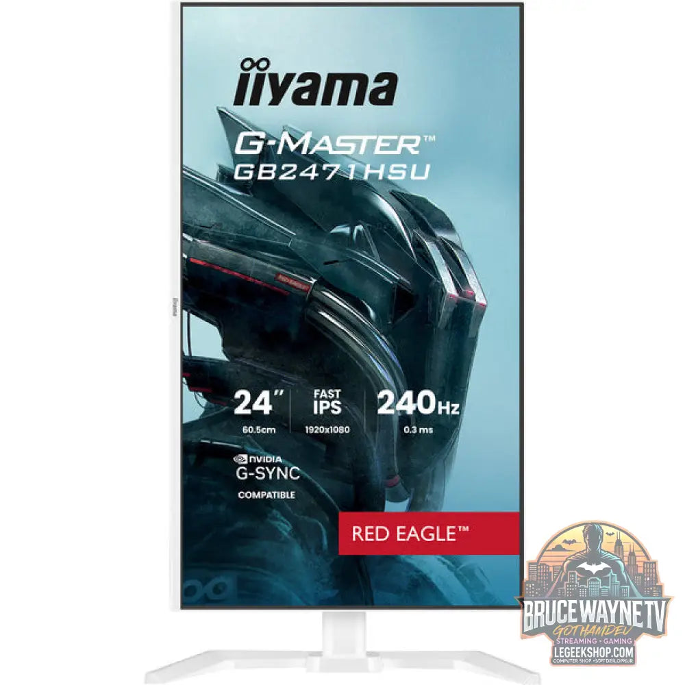 iiyama G-MASTER GB2471HSU-W1 23,8" Full HD IPS 240 Hz - iiyama - vue 5