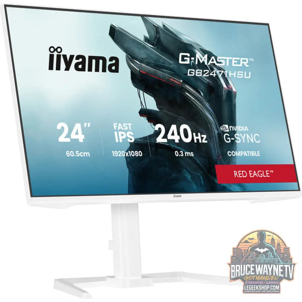 iiyama G-MASTER GB2471HSU-W1 23,8" Full HD IPS 240 Hz - iiyama - vue 4
