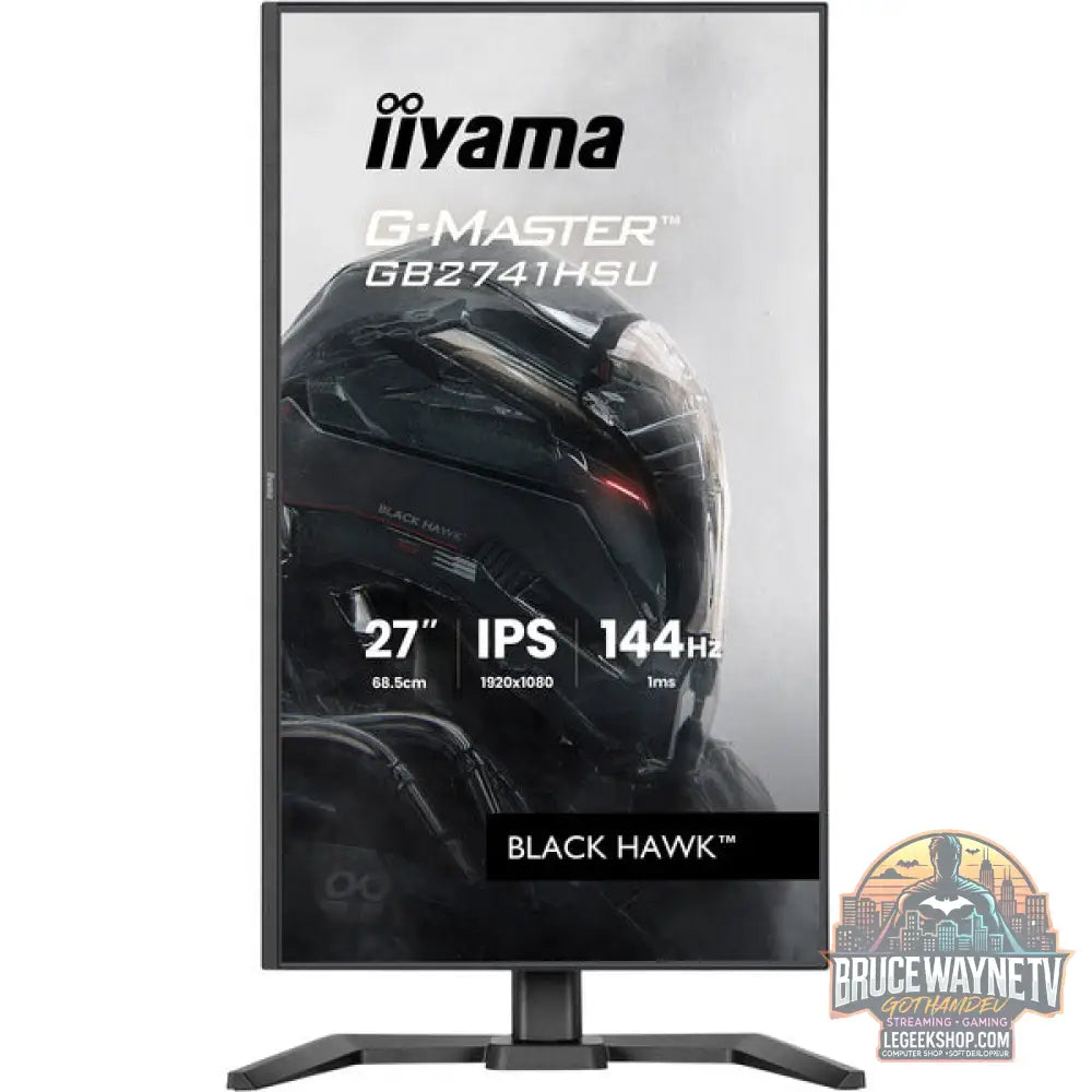 iiyama G-Master GB2741HSU-B1 Black Hawk 27" Full HD IPS 144 Hz - iiyama - vue 3
