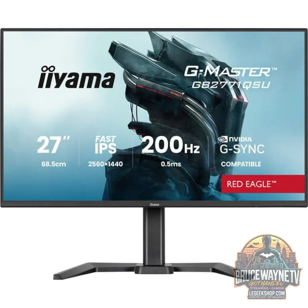 iiyama G-Master GB2771QSU-B1 Red Eagle, Gaming-Monitor - vue 2