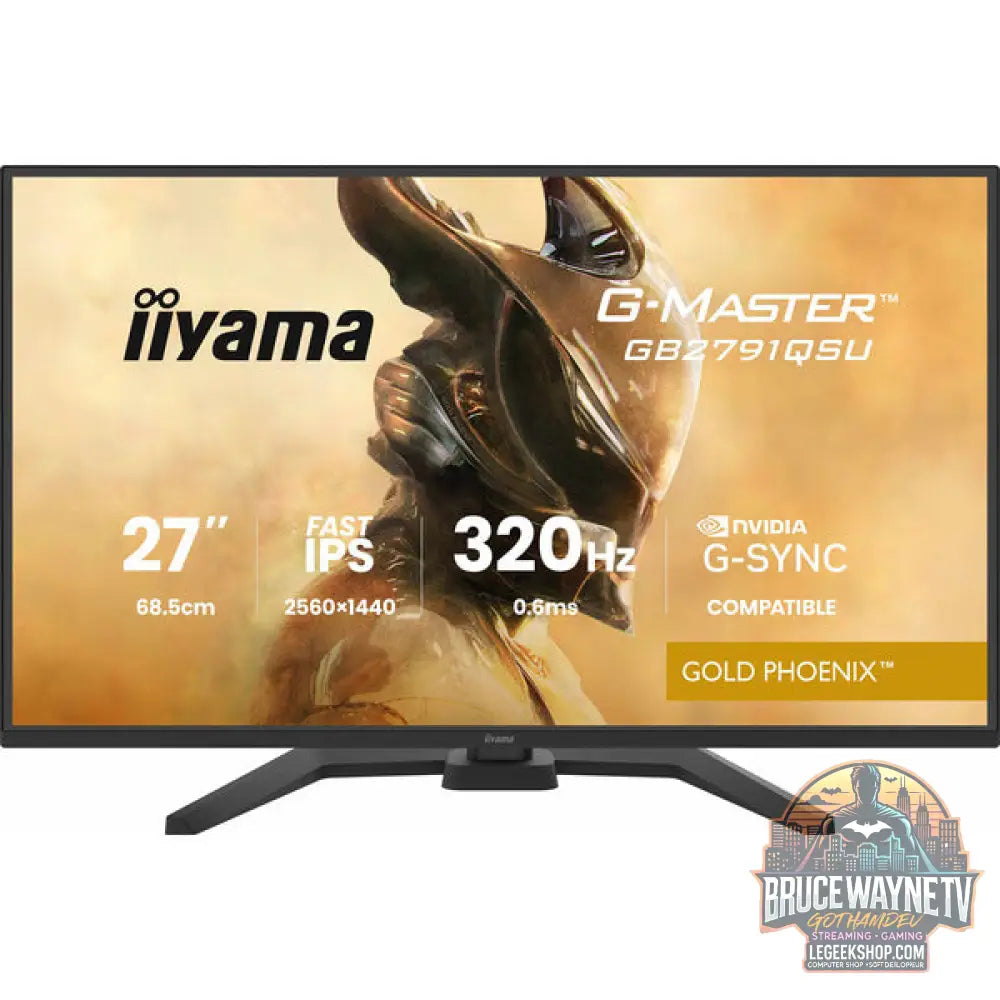 iiyama G-MASTER GB2791QSU-B1 27" QHD/WQHD IPS 320 Hz - iiyama - vue 2