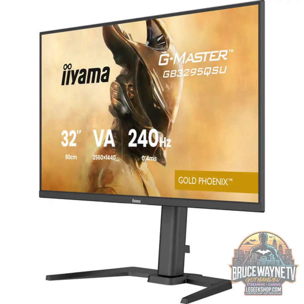 iiyama G-Master GB3295QSU-B1 Gold Phoenix 31,5" QHD/WQHD VA 240 Hz - iiyama - vue 4