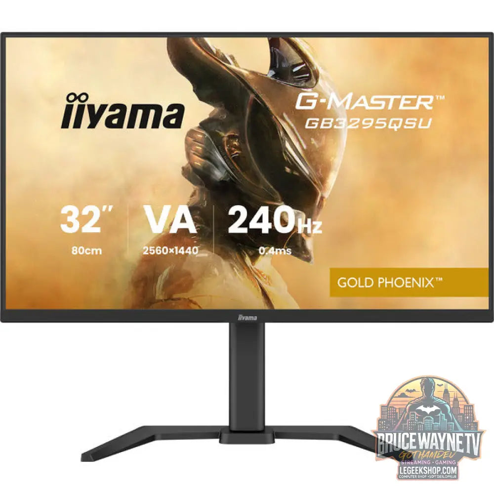 iiyama G-Master GB3295QSU-B1 Gold Phoenix 31,5" QHD/WQHD VA 240 Hz - iiyama - vue 2