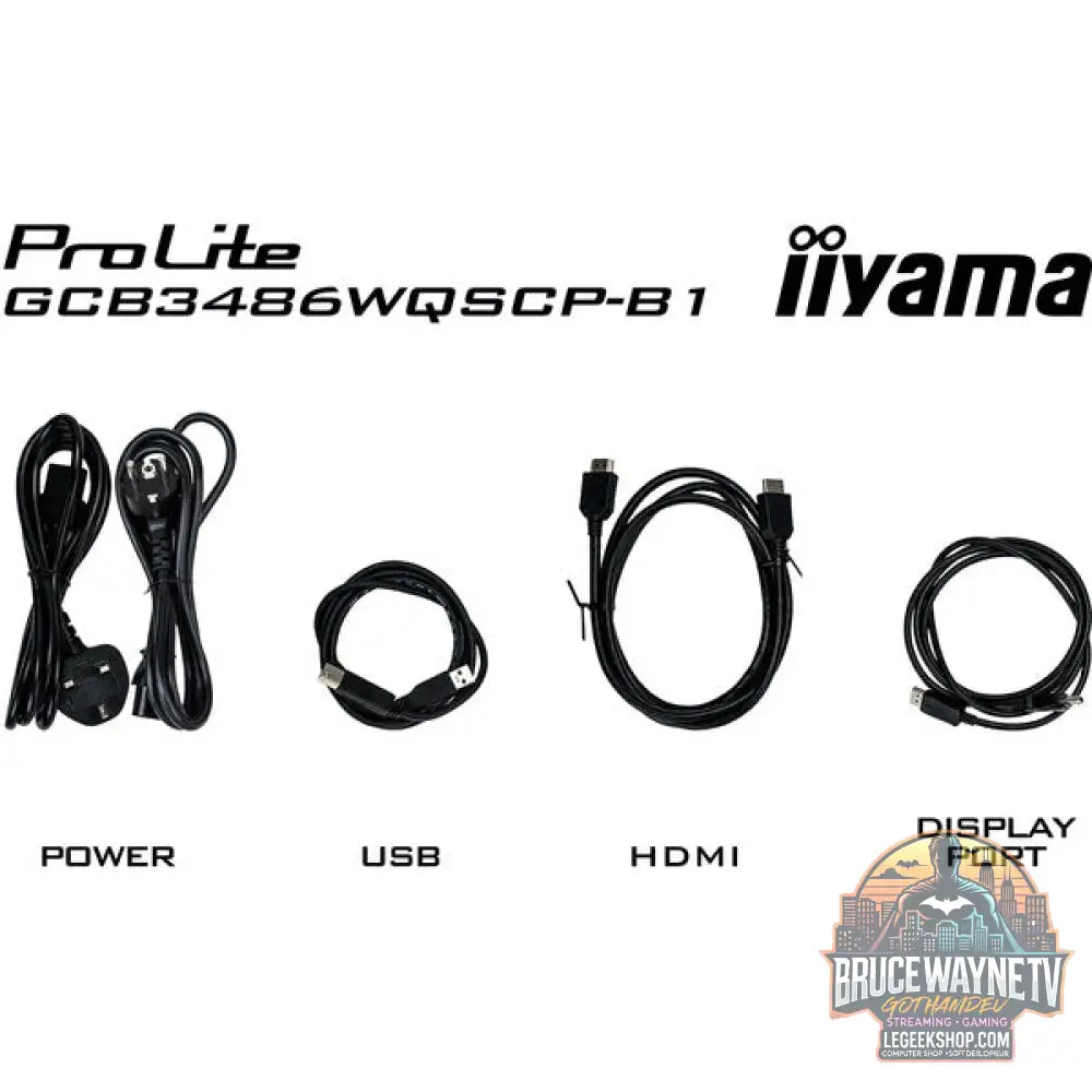 iiyama G-Master GCB3486WQSCP-B1 GOLD PHOENIX 34" QHD/WQHD VA 240 Hz - iiyama - vue 14
