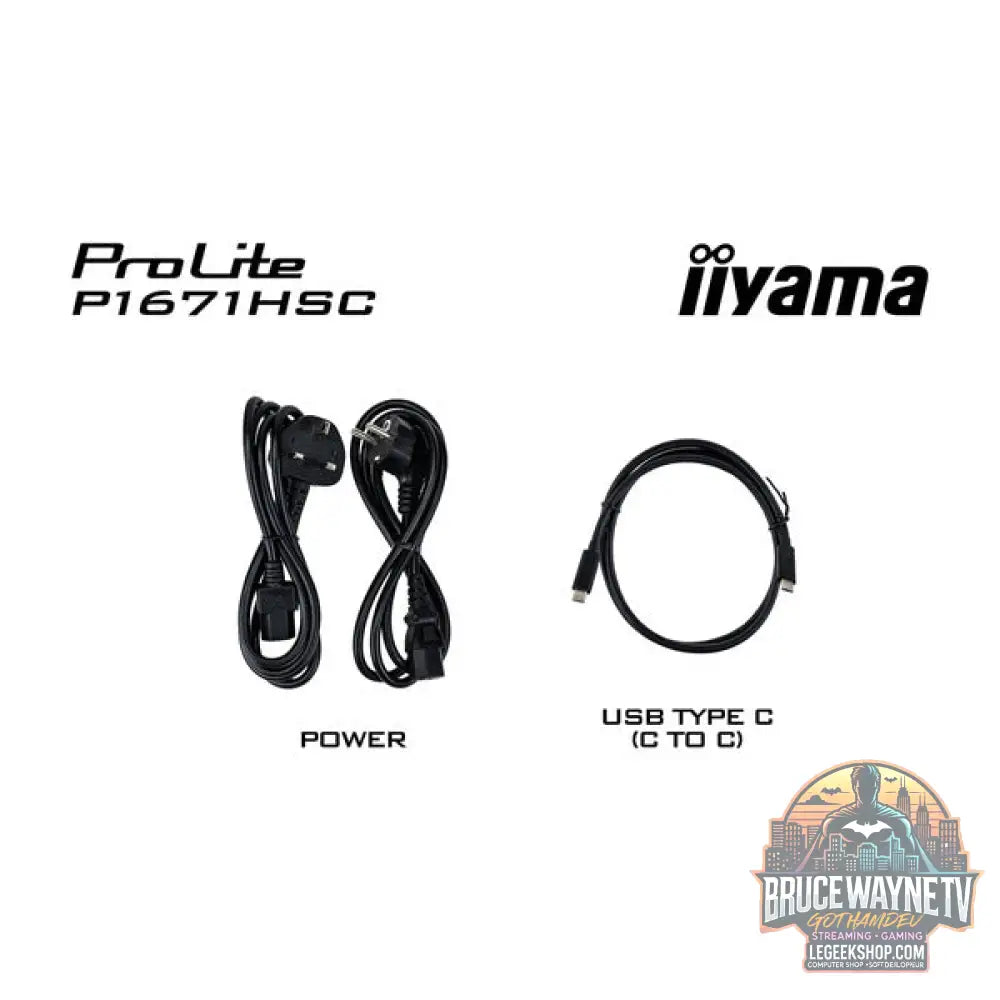 iiyama P1671HSC-B1 15,6" Full HD IPS 60 Hz - iiyama - vue 38