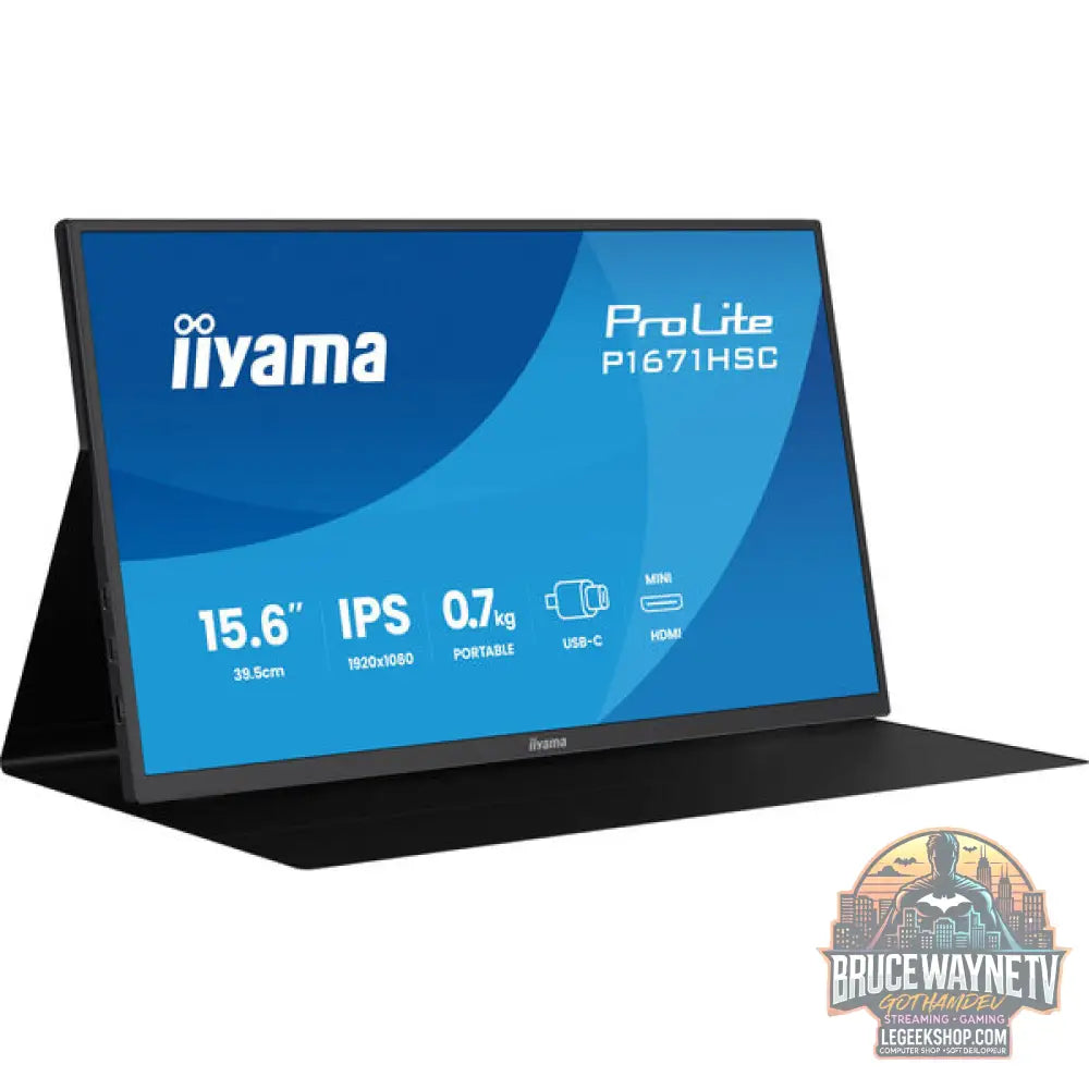 iiyama P1671HSC-B1 15,6" Full HD IPS 60 Hz - iiyama - vue 20