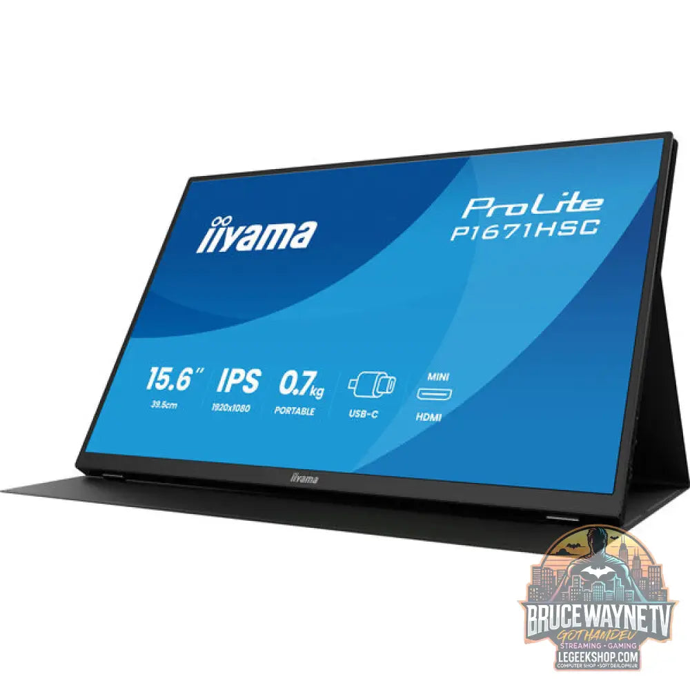 iiyama P1671HSC-B1 15,6" Full HD IPS 60 Hz - iiyama - vue 9