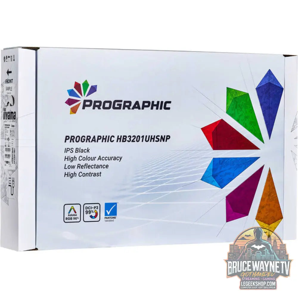 iiyama ProGraphic HB3201UHSNP-B1 31,5" 3840 × 2160 px IPS 60 Hz - iiyama - vue 18