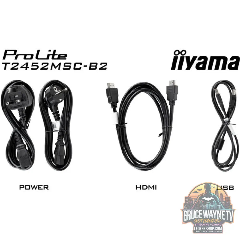 iiyama ProLite T2452MSC-B2 24" Full HD IPS 120 Hz - iiyama - vue 13