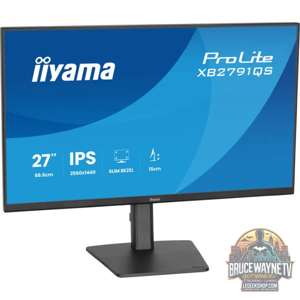 iiyama ProLite XB2791QS-B1 27" QHD/WQHD IPS 75 Hz - iiyama - vue 2