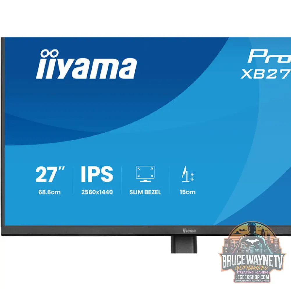 iiyama ProLite XB2791QS-B1 27" QHD/WQHD IPS 75 Hz - iiyama - vue 18