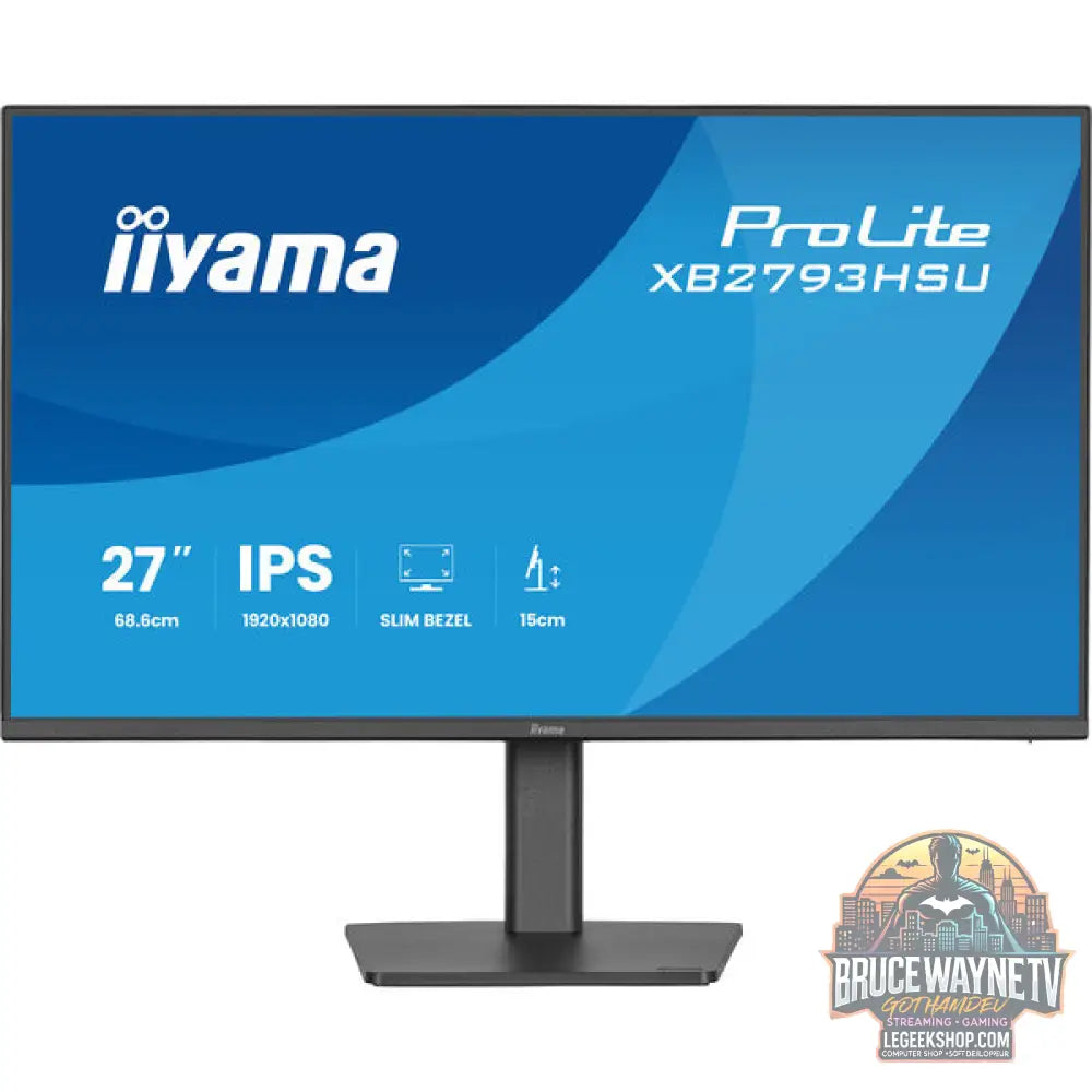 iiyama ProLite XB2793HSU-B1 27" Full HD IPS 120 Hz - iiyama - vue 2