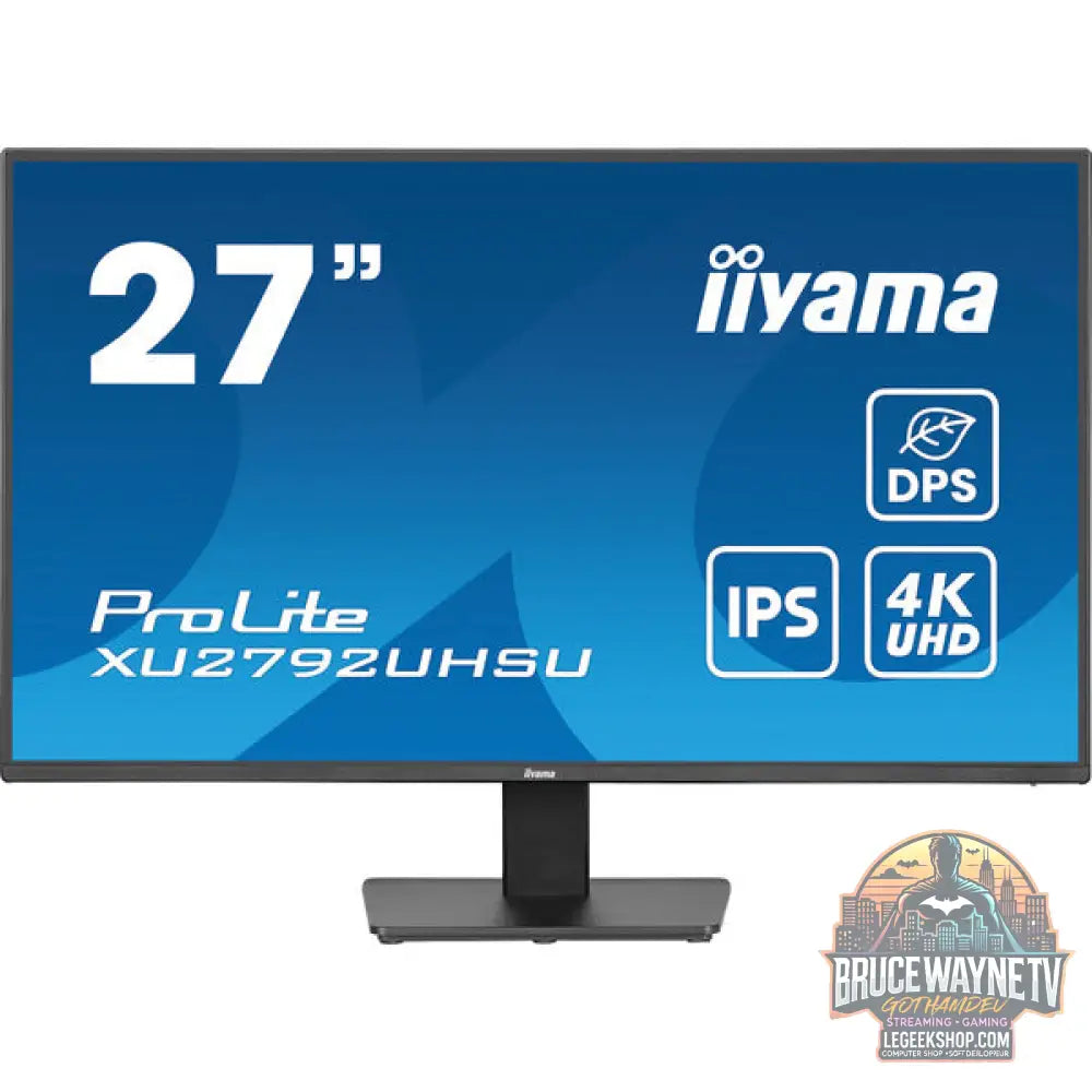 iiyama ProLite XU2792UHSU-B6 27" 3840 × 2160 px IPS 60 Hz - iiyama - vue 2