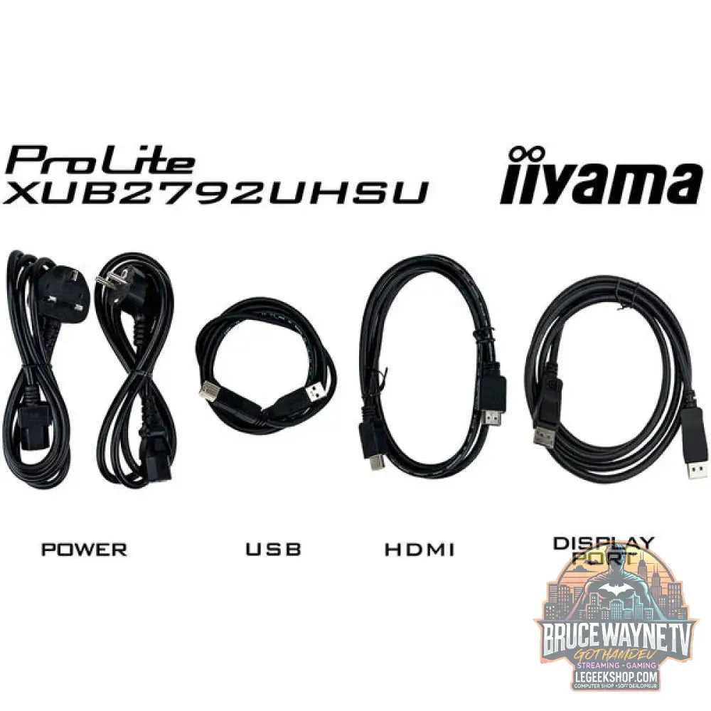 iiyama ProLite XUB2792UHSU-B6 27" 3840 × 2160 px IPS 60 Hz - iiyama - vue 11