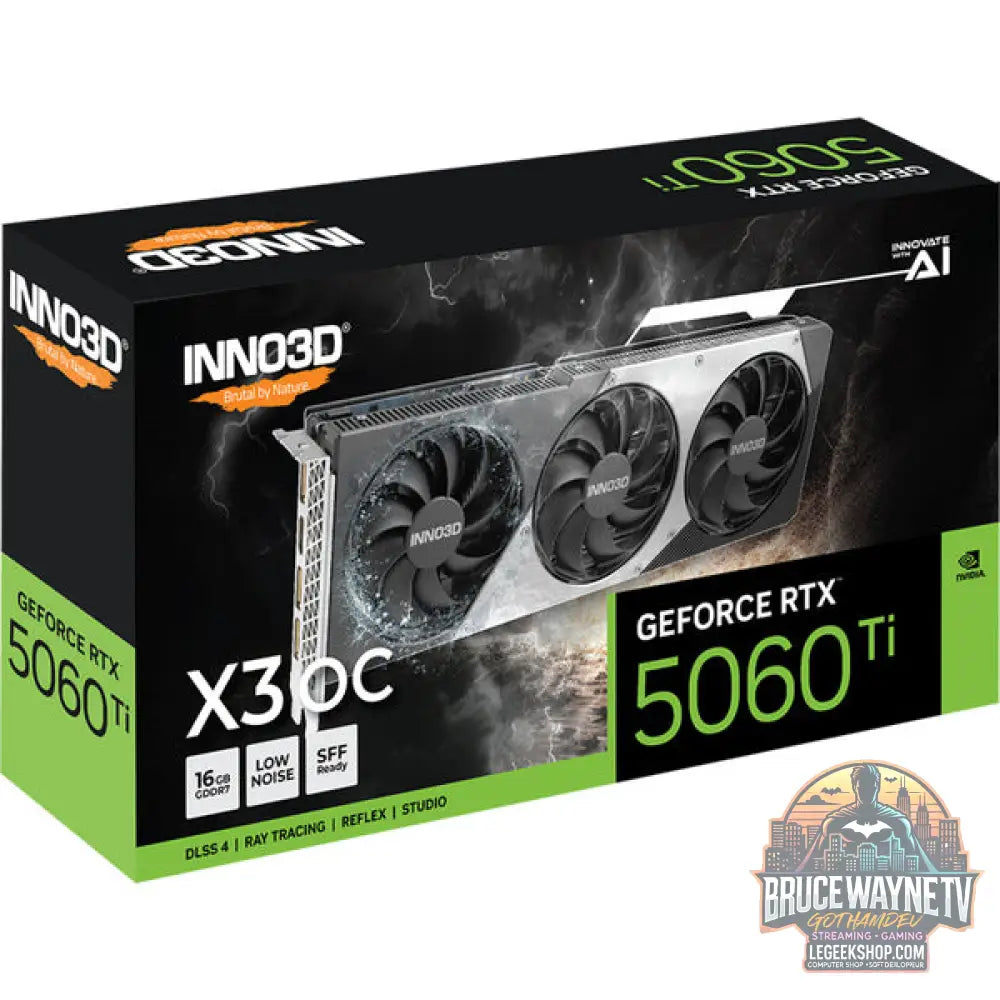 INNO3D GeForce RTX 5060 Ti TWIN X3 OC 16GB, carte graphique - INNO3D - vue 3