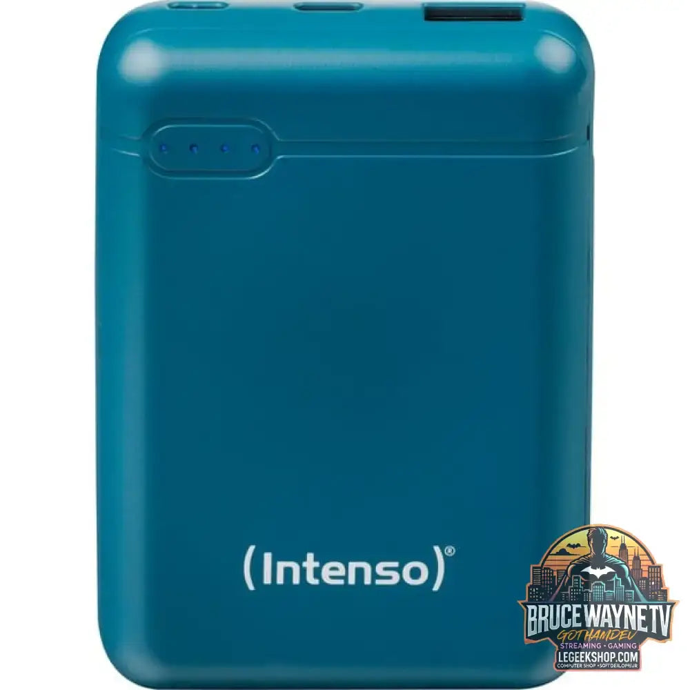 Intenso Powerbank XS10000 petrol, 10.000 mAh - Stromquelle: USB-C, Micro-USB - vue 3