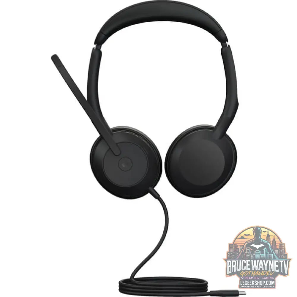 Jabra Evolve2 50, Headset (noir, Stereo, Microsoft Teams, USB-C) - Jabra - vue 2