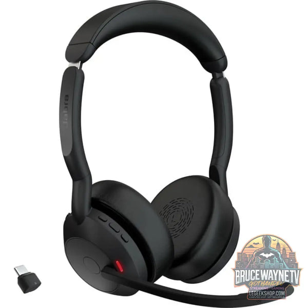 Jabra Evolve2 55, Headset (noir, Stereo, Microsoft Teams, USB-C, Link380c) - Jabra