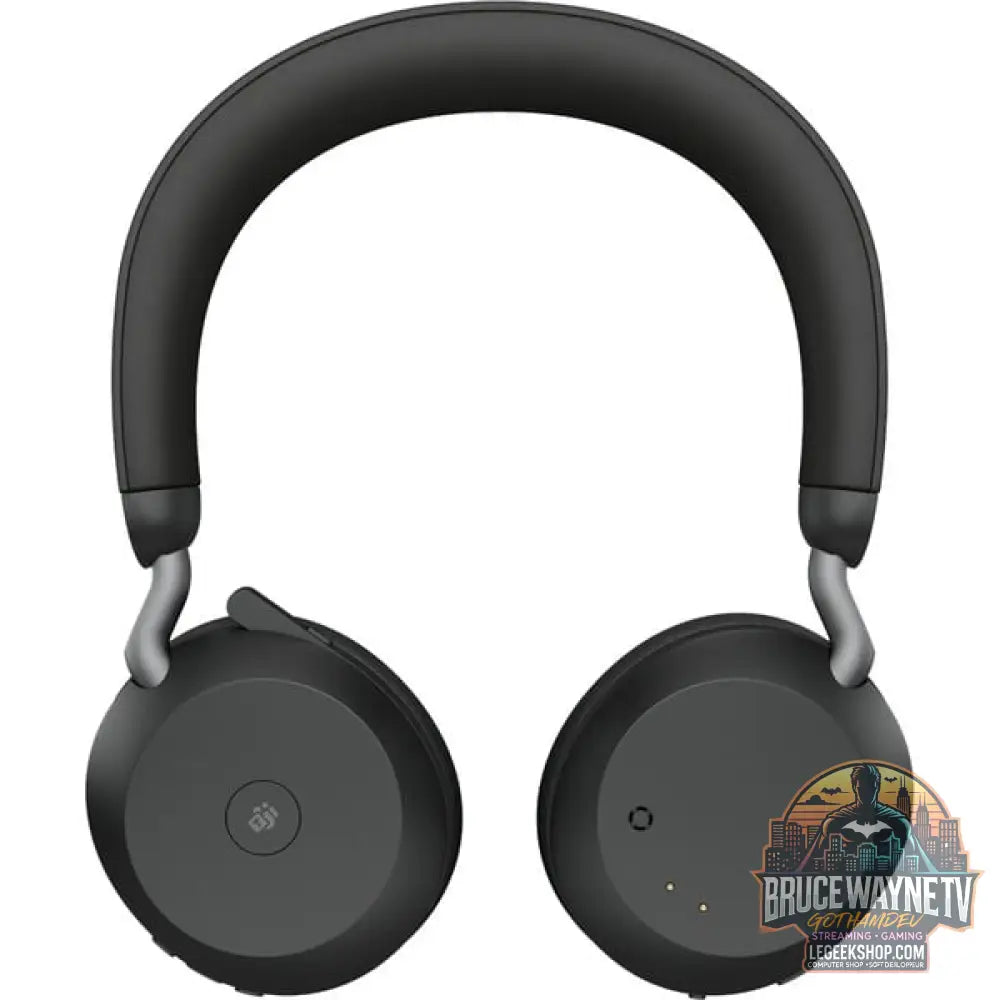 Jabra Evolve2 75, Headset noir, Link380a, MS - Jabra - vue 4