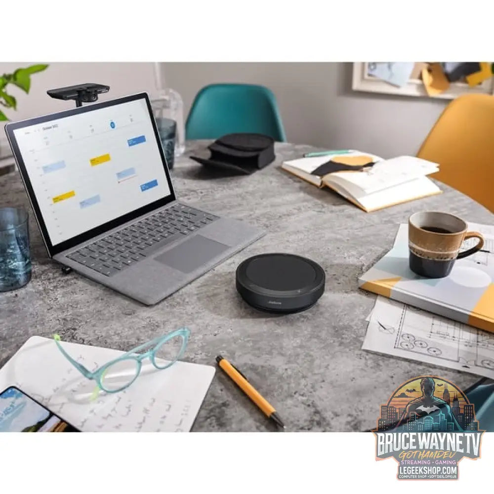 Jabra Speak2 75, Freisprechlösung noir, MS Teams, USB-C, USB-A, Bluetooth - Jabra - vue 4