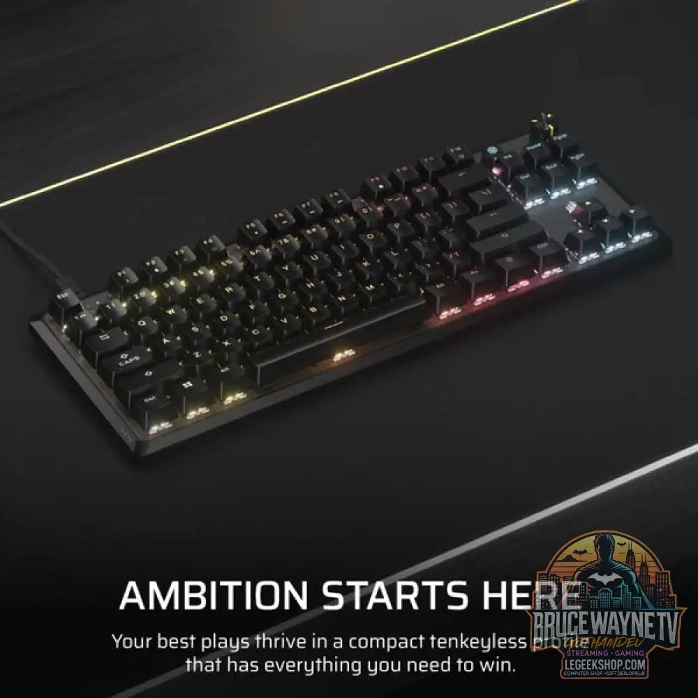 K70 CORE TKL - Corsair - vue 3