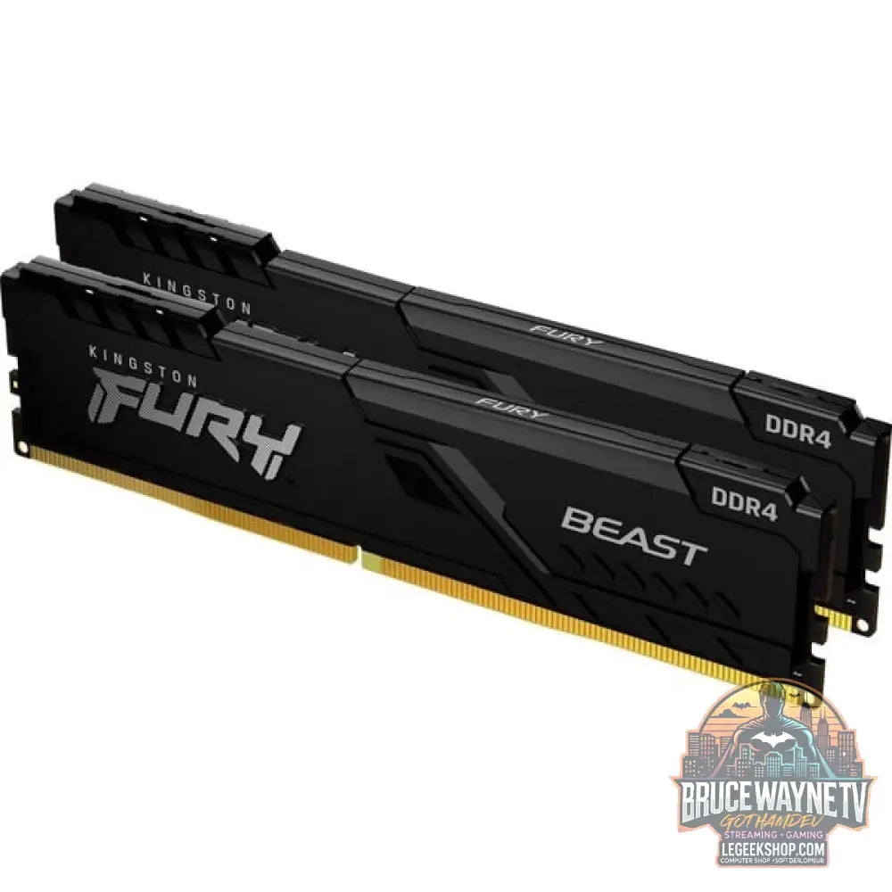 Kingston FURY DIMM 32 GB DDR4-3200 (2x 16 GB) Dual-Kit, Arbeitsspeicher - Kingston FURY - vue 2