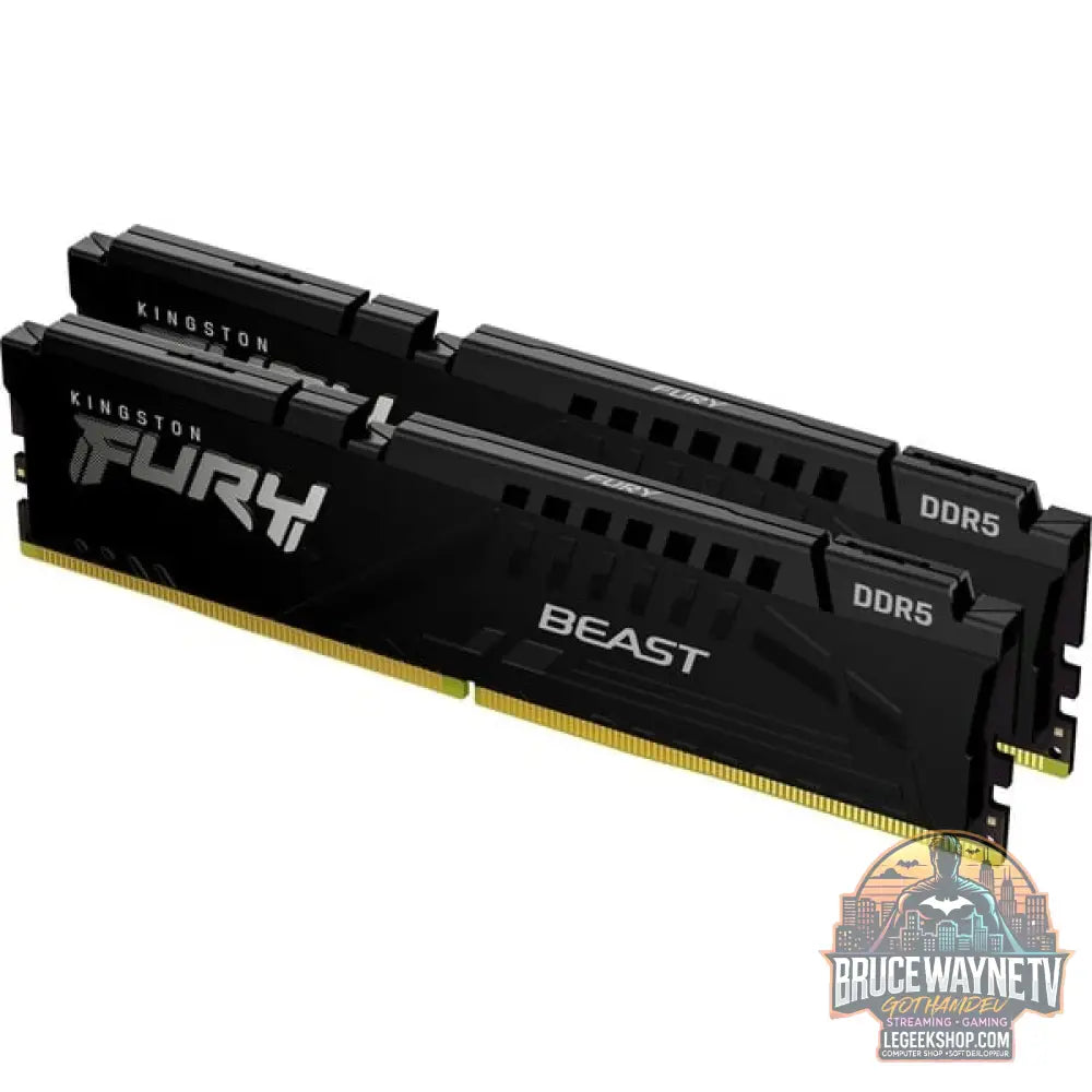Kingston FURY DIMM 32 GB DDR5-6000 (2x 16 GB) Dual-Kit, Arbeitsspeicher - Kingston FURY - vue 2