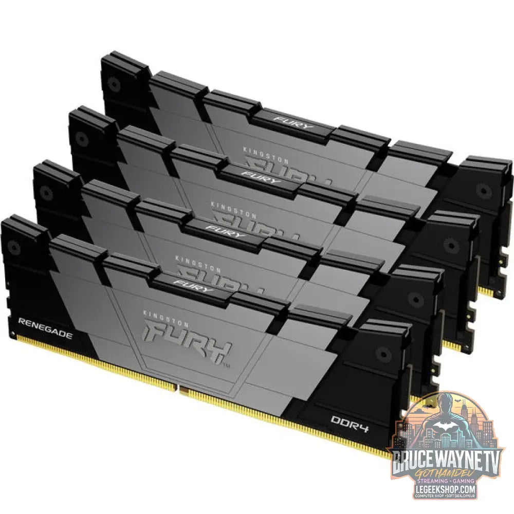 Kingston FURY DIMM 64 GB DDR4-3600 (4x 16 GB) Quad-Kit, Arbeitsspeicher - Kingston FURY - vue 2