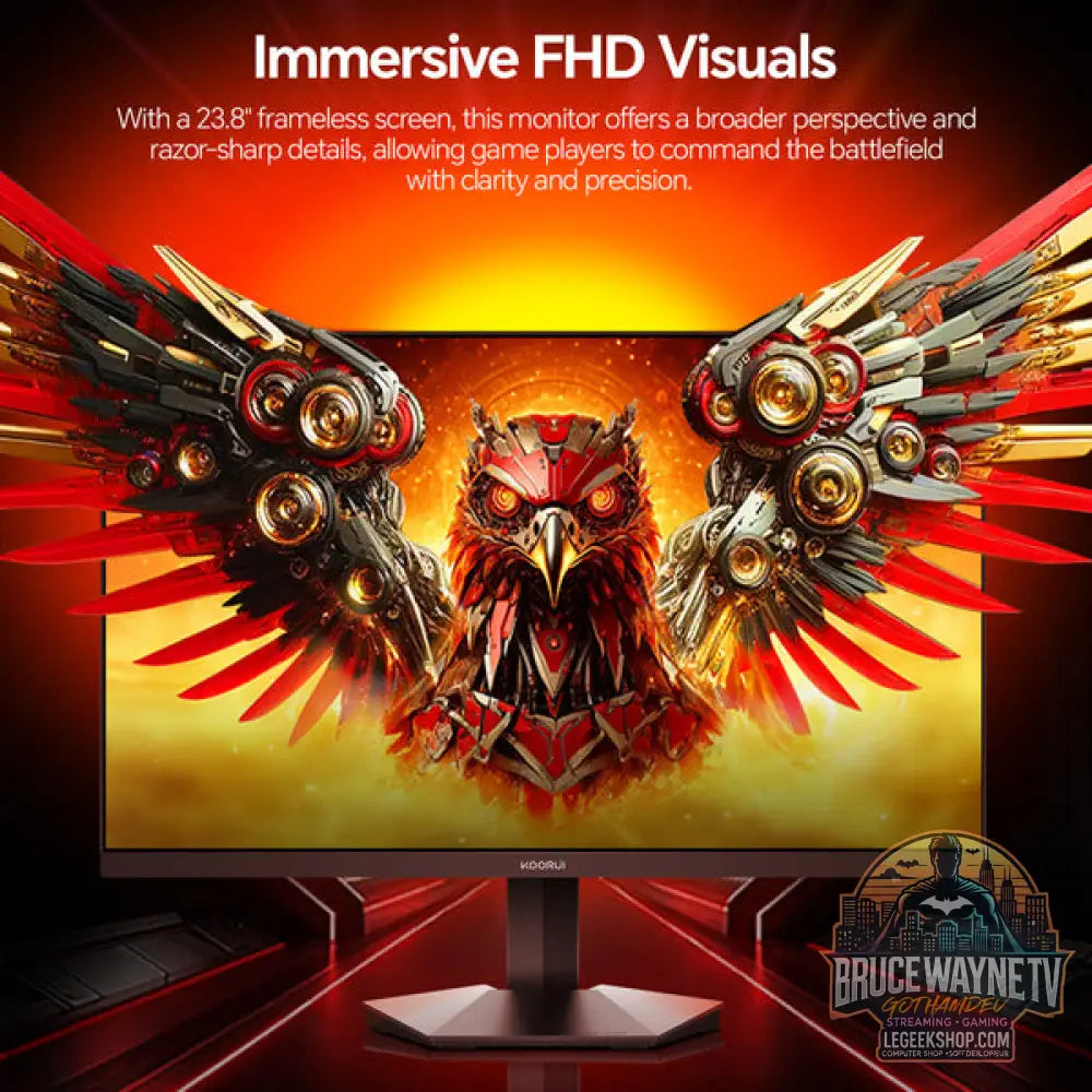 Koorui G2411P 23,8" Full HD IPS 200 Hz - Koorui - vue 10