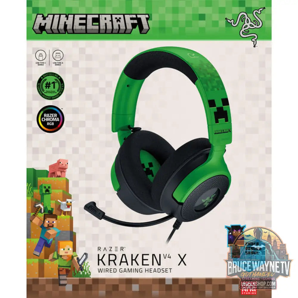 Kraken V4 X - Minecraft Edition - Razer - vue 6