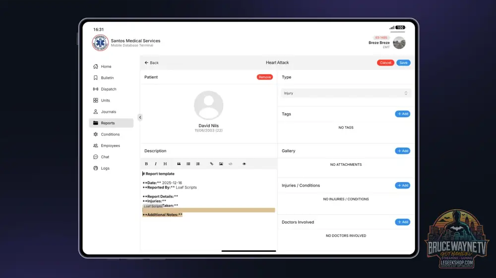 LB TABLET - Script FiveM Tablette MDT Police EMS Open Source - Scripts & Ressources FiveM
