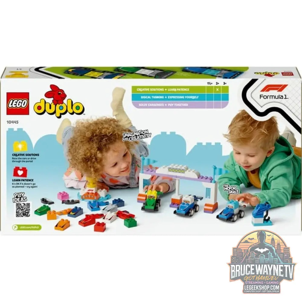 LEGO 10445 DUPLO F1 Team Rennautos avec Rennfahrern, jeu de construction - LEGO - vue 7