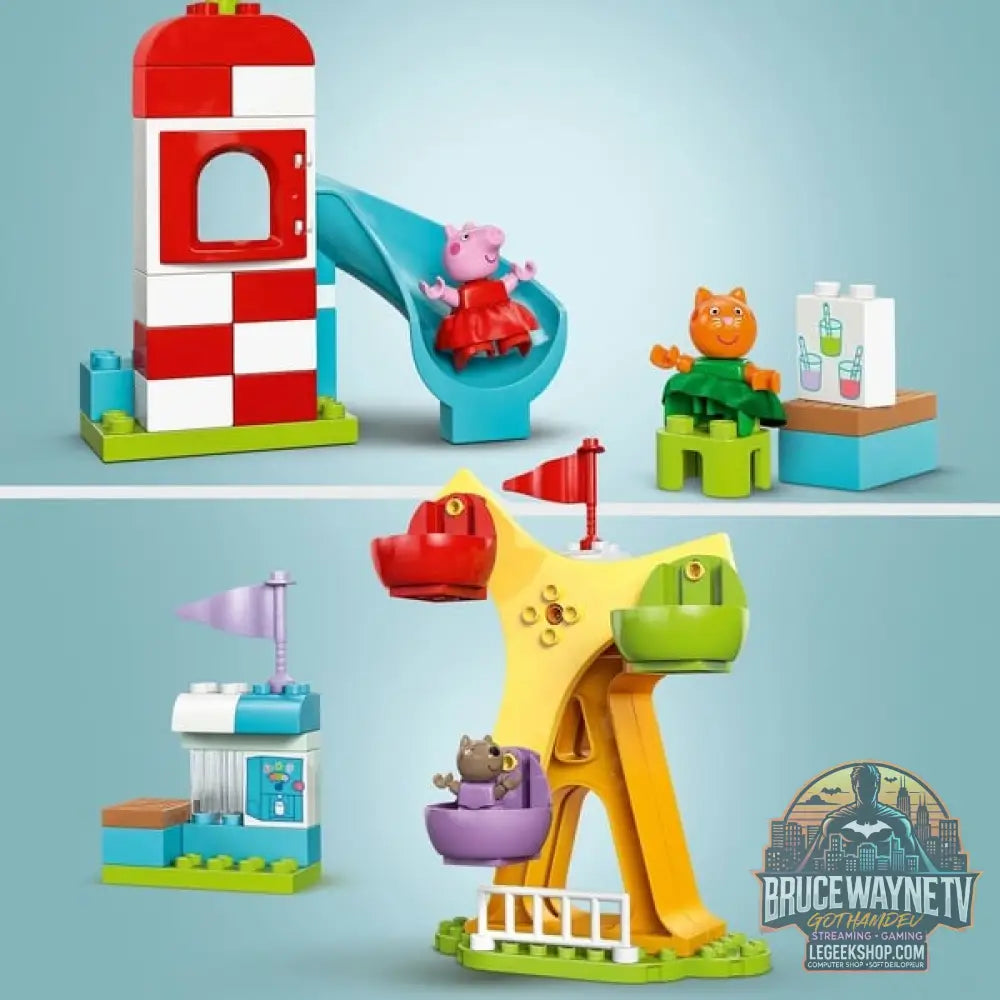 LEGO 10453 DUPLO Peppa Wutz Jahrmarkt, jeu de construction - LEGO - vue 6