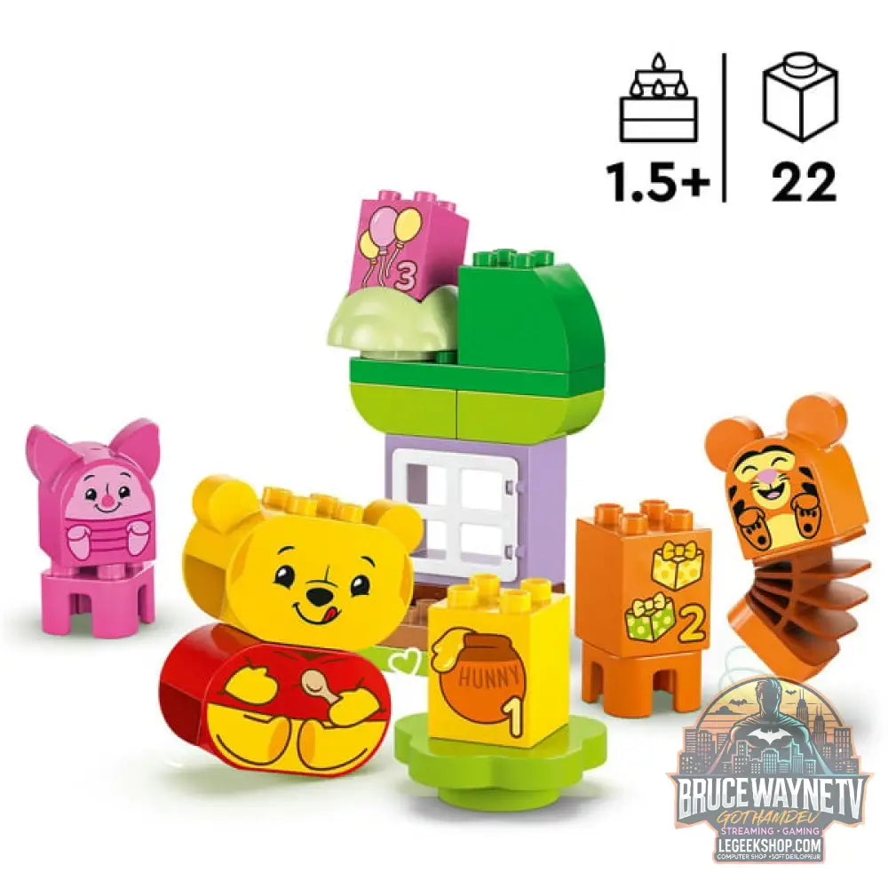 LEGO 10457 DUPLO Disney Winnie Puuhs Geburtstagsparty, jeu de construction - LEGO - vue 3