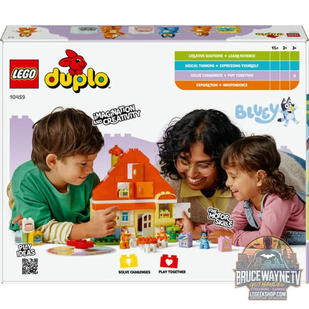 LEGO 10459 DUPLO Bluey Blueys Familienhaus avec Memory-Spiel, jeu de construction - LEGO - vue 7