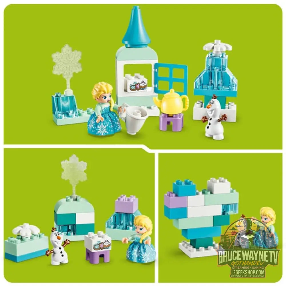 LEGO 10462 DUPLO Disney Frozen Kreativbox avec Elsa et Olaf, jeu de construction - LEGO - vue 3